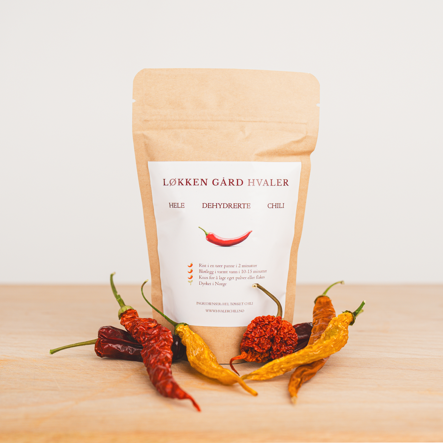 HEL TØRKET CHILI