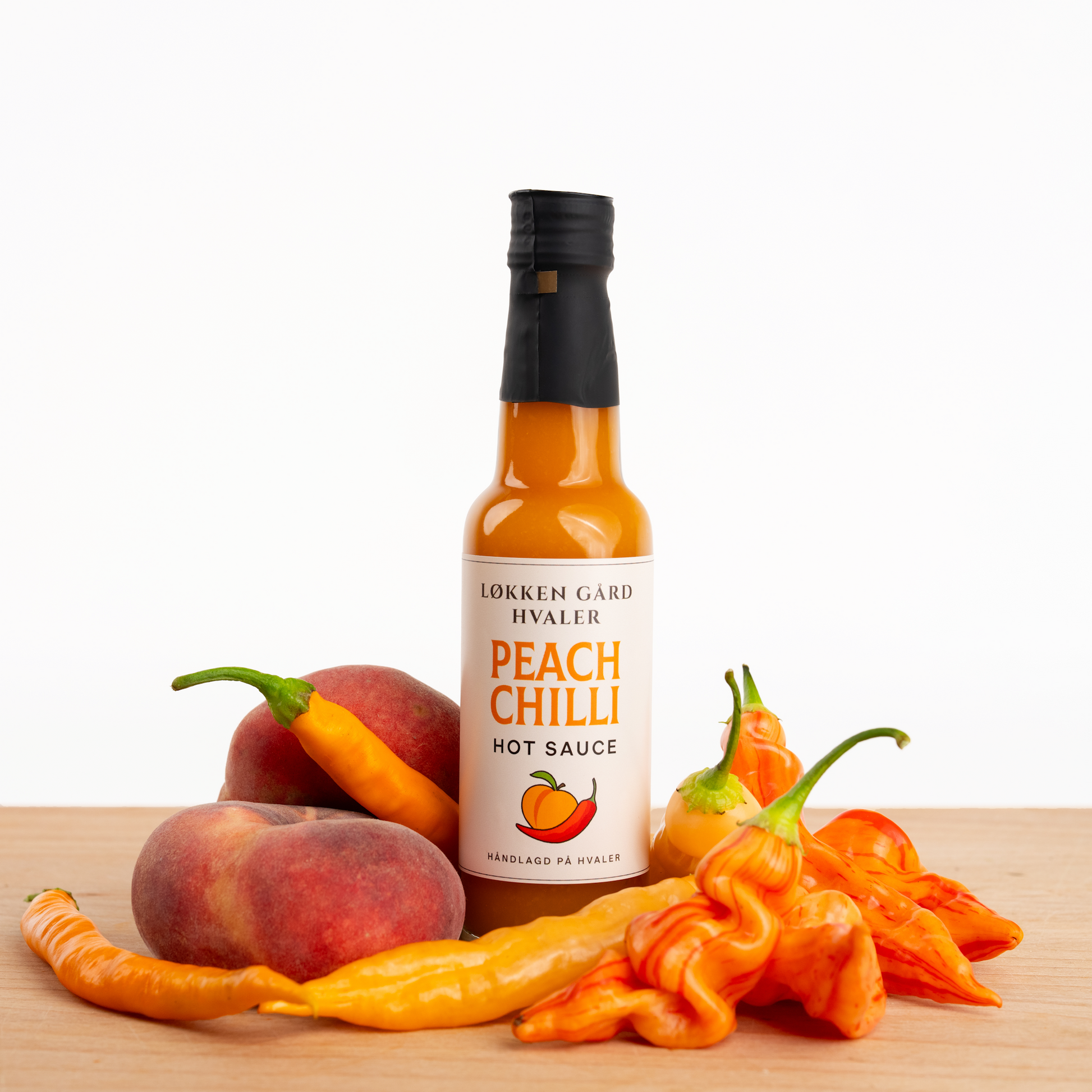 HOT SAUCE CHILI SAUS HVALER CHILI LØKKEN GÅRD HVALER 